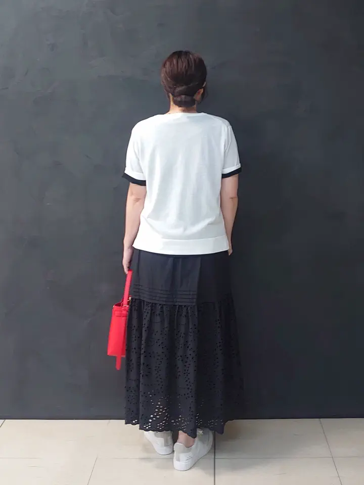 ONWARD CROSSET SELECT 森 コーディネート画像