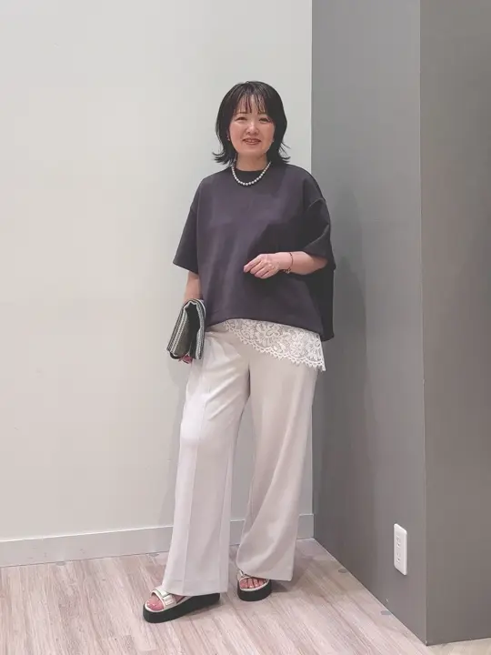 ONWARD CROSSET SELECT フジコ コーディネート画像