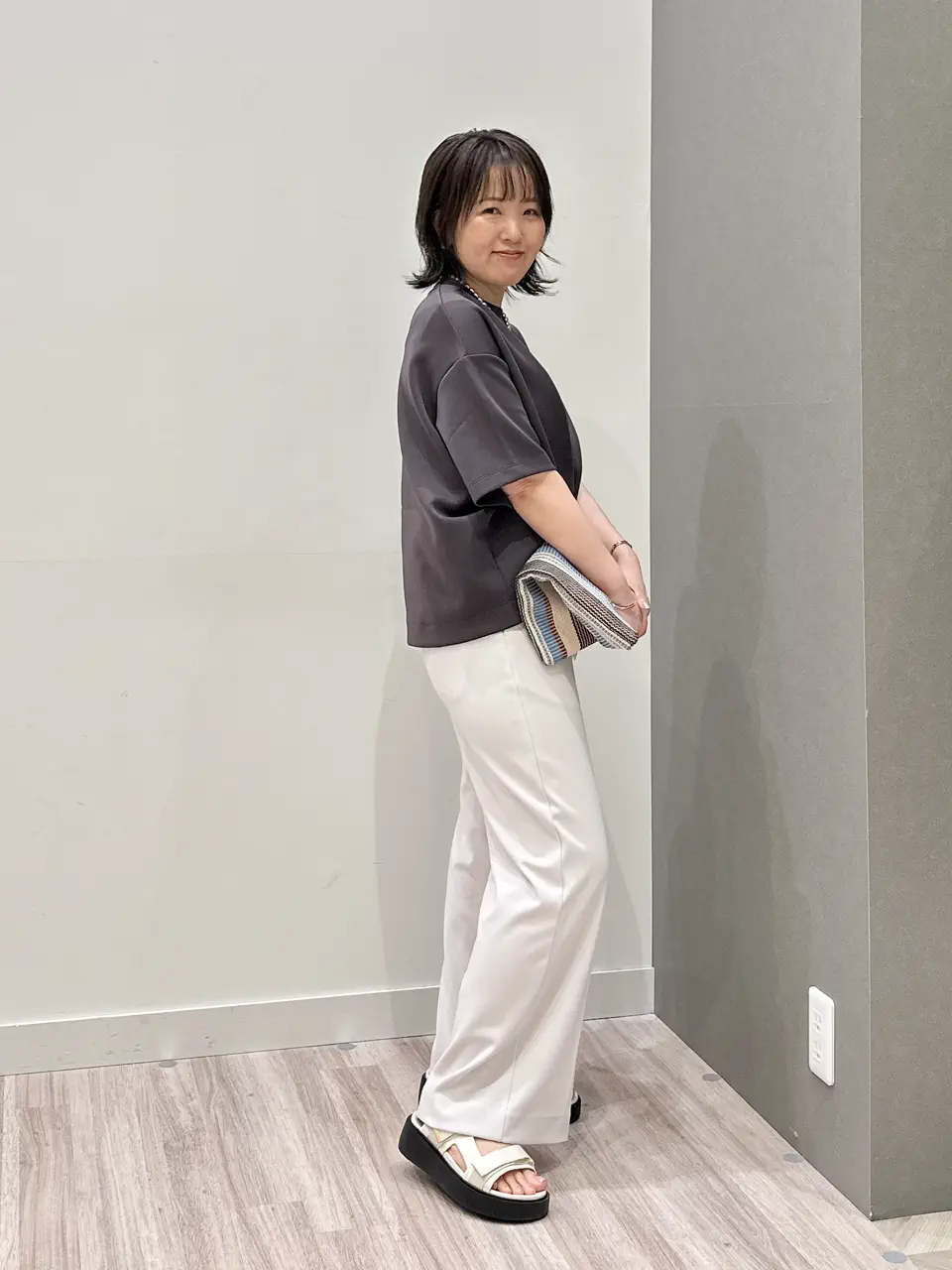 ONWARD CROSSET SELECT フジコ コーディネート画像