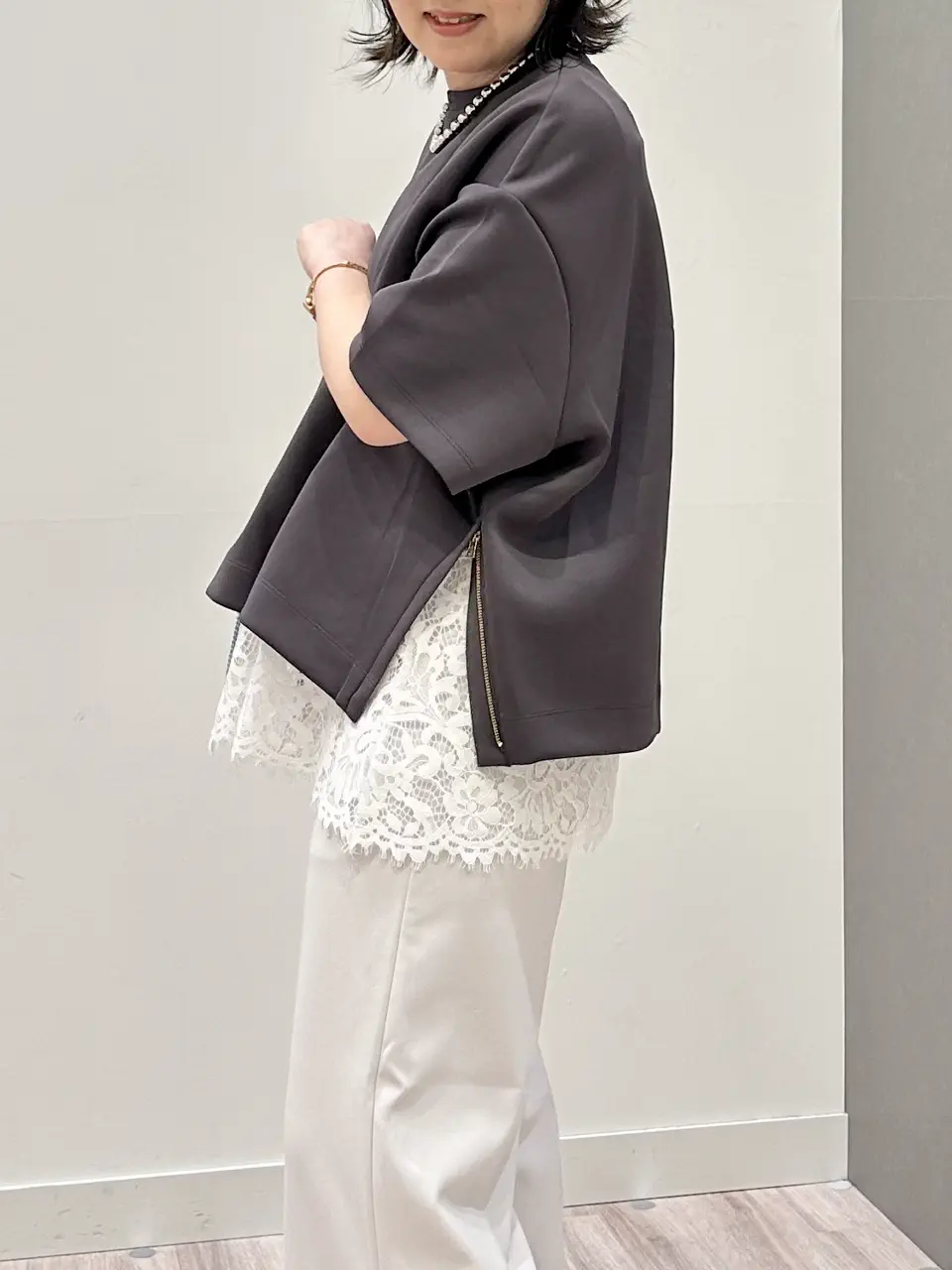 ONWARD CROSSET SELECT フジコ コーディネート画像