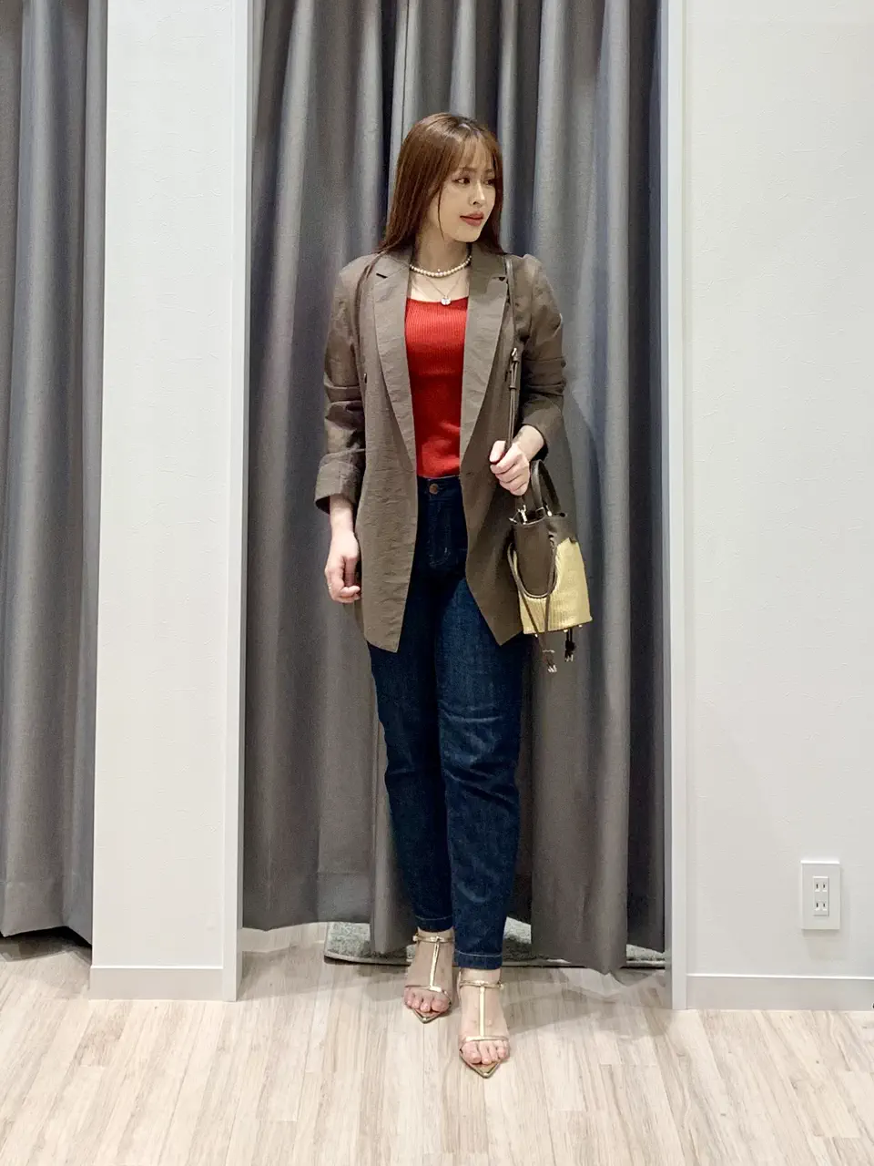 ONWARD CROSSET SELECT MIHO コーディネート画像