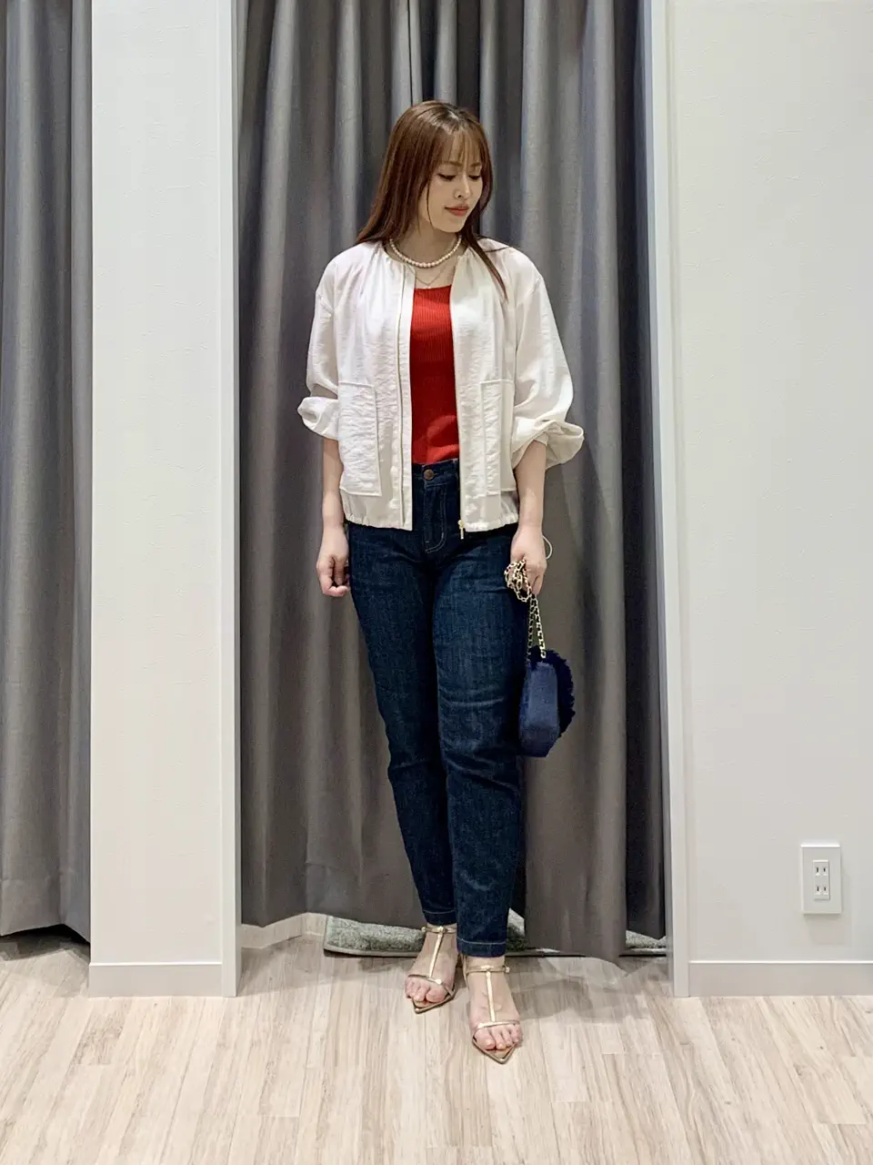 ONWARD CROSSET SELECT MIHO コーディネート画像