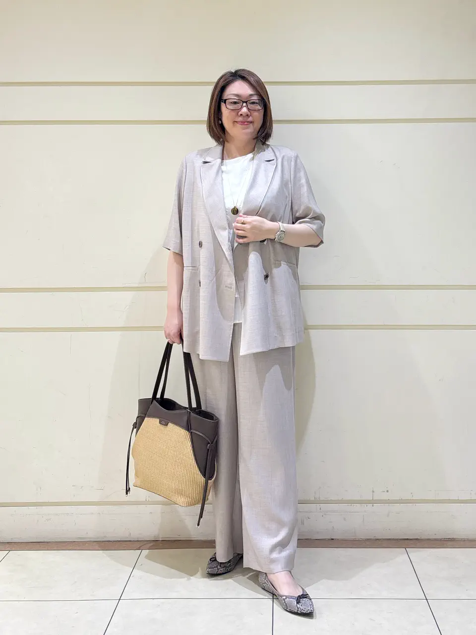 ONWARD CROSSET SELECT 山崎 コーディネート画像