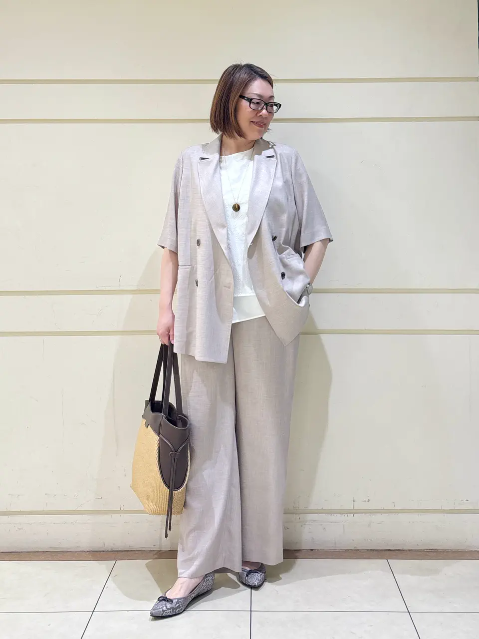 ONWARD CROSSET SELECT 山崎 コーディネート画像