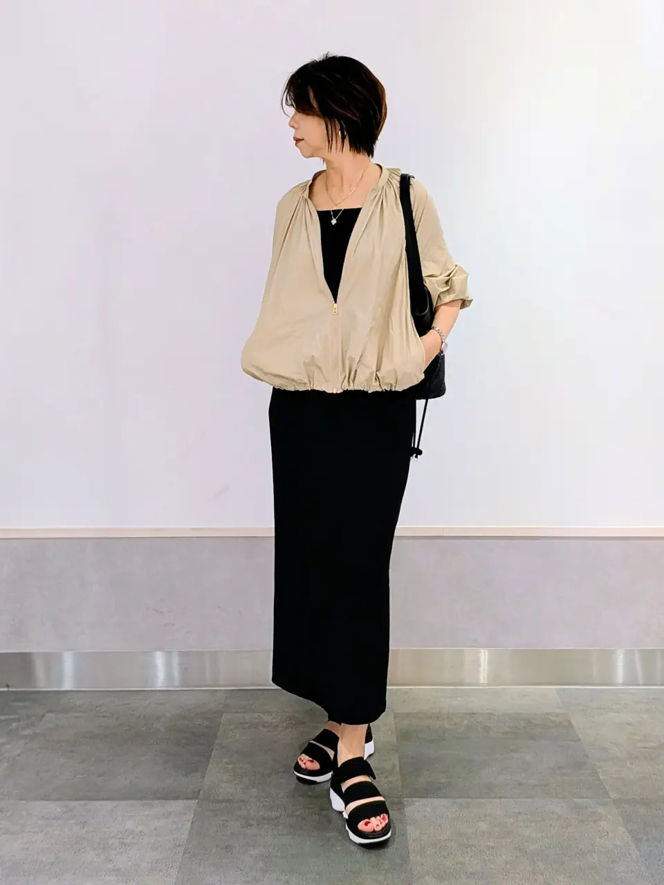 ONWARD CROSSET SELECT niwa コーディネート画像