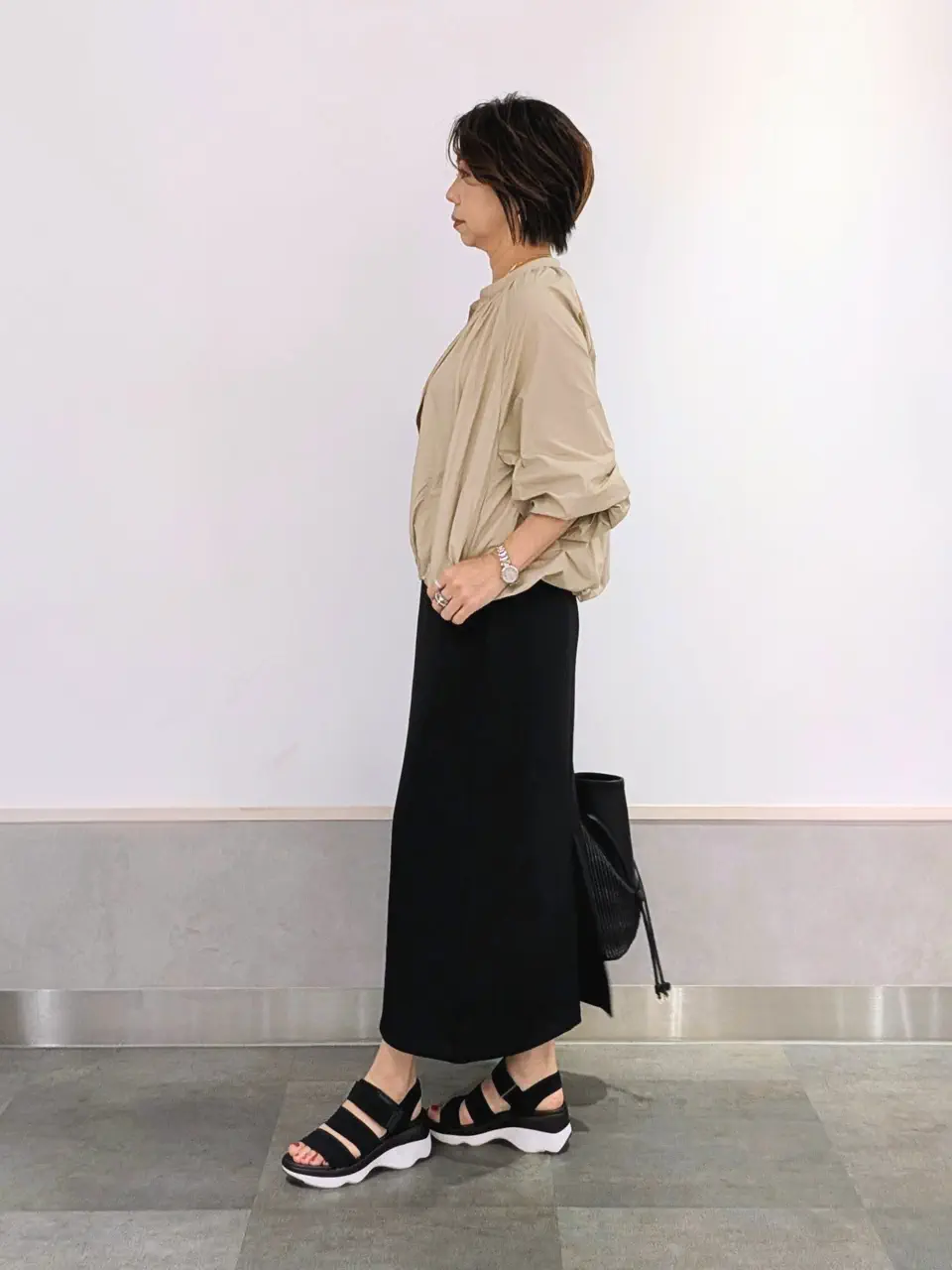 ONWARD CROSSET SELECT niwa コーディネート画像