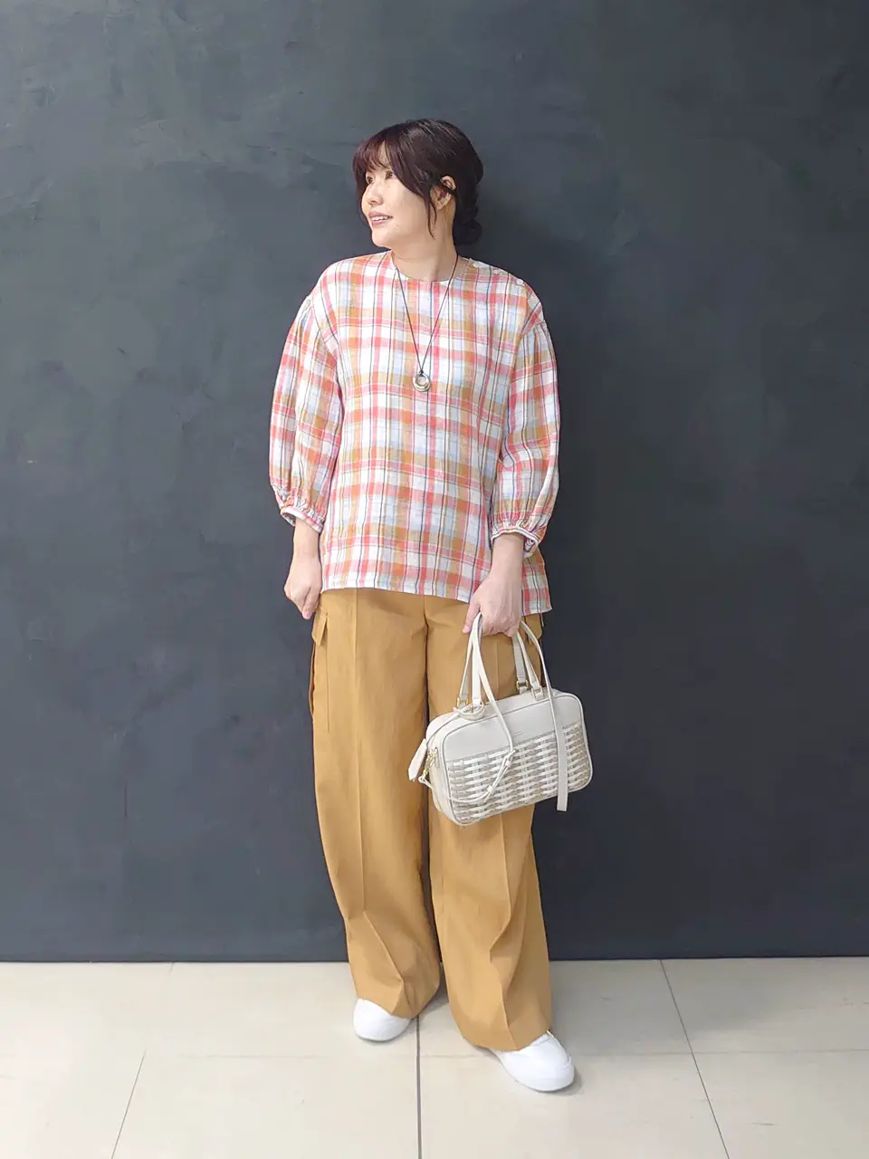 ONWARD CROSSET SELECT 森 コーディネート画像