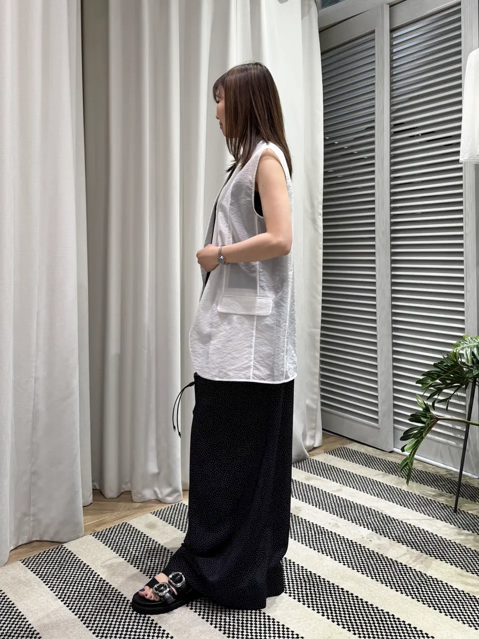 ONWARD CROSSET SELECT KURIYAMA コーディネート画像