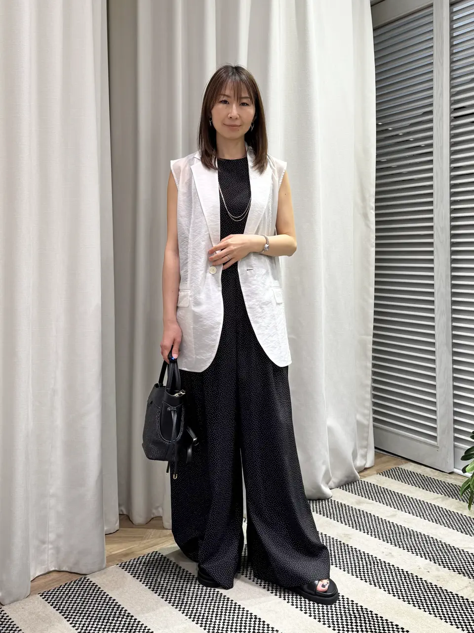 ONWARD CROSSET SELECT KURIYAMA コーディネート画像