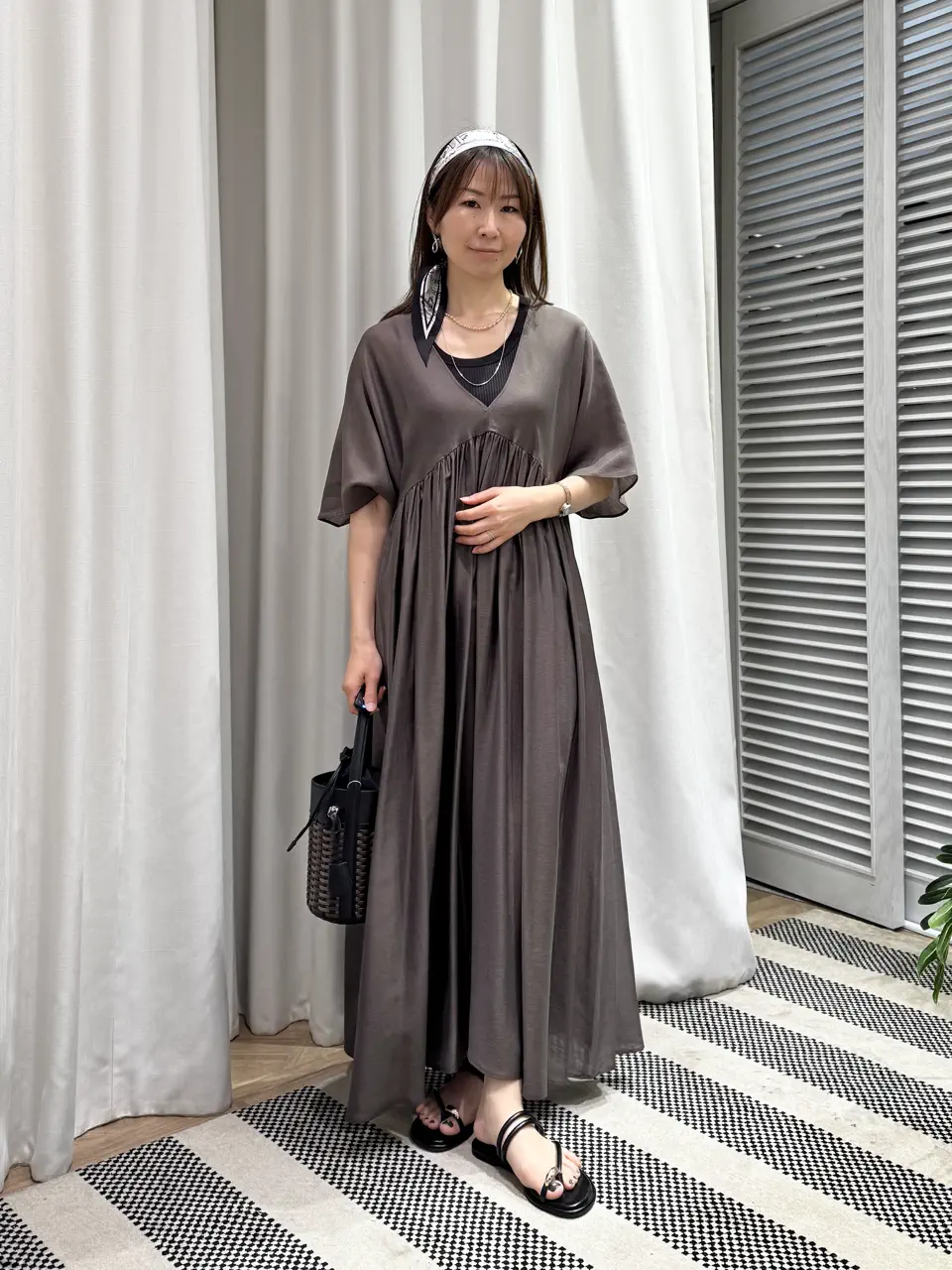 ONWARD CROSSET SELECT KURIYAMA コーディネート画像