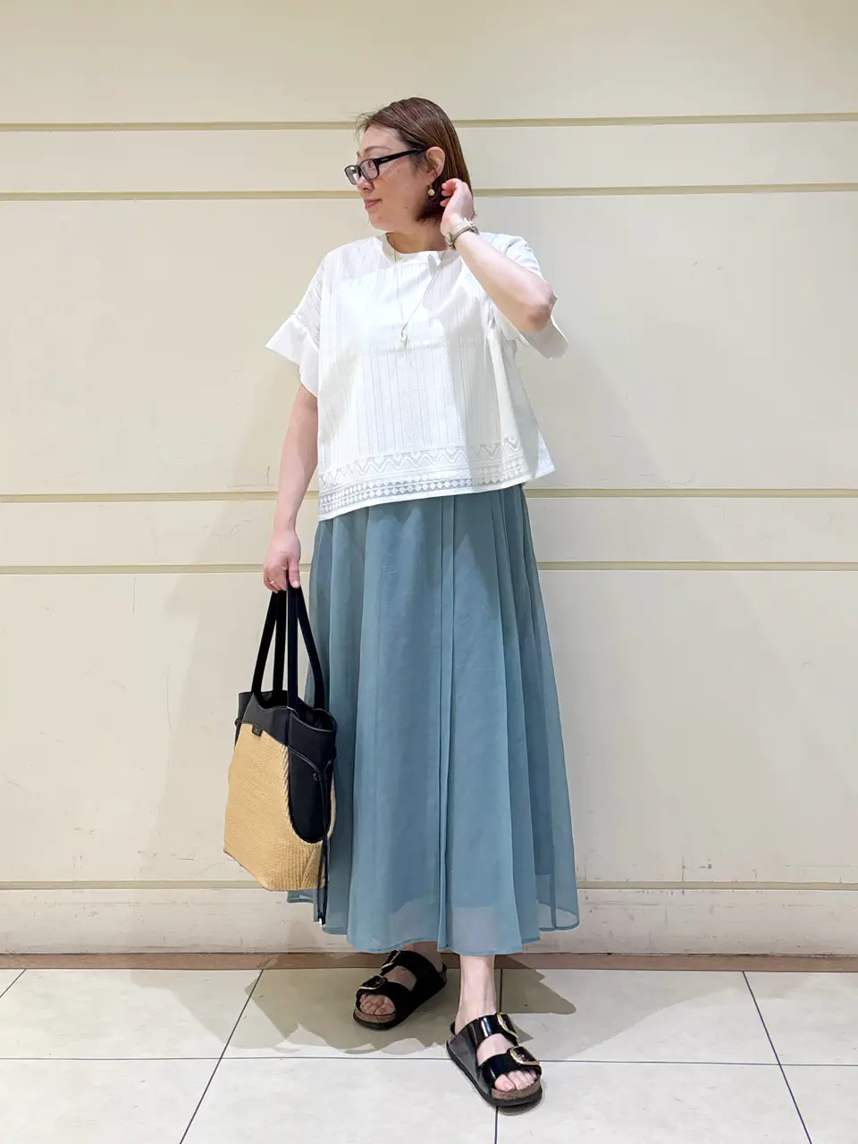 ONWARD CROSSET SELECT 山崎 コーディネート画像