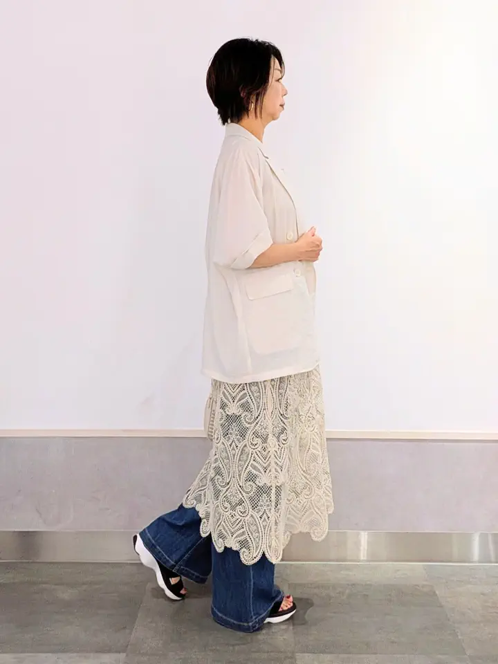 ONWARD CROSSET SELECT niwa コーディネート画像