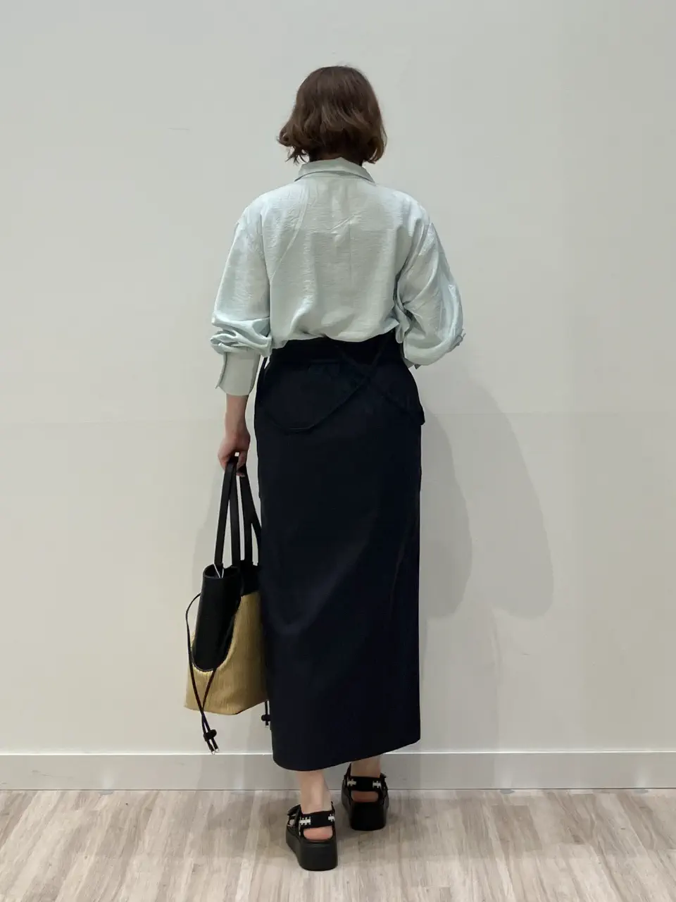 ONWARD CROSSET SELECT 林 コーディネート画像