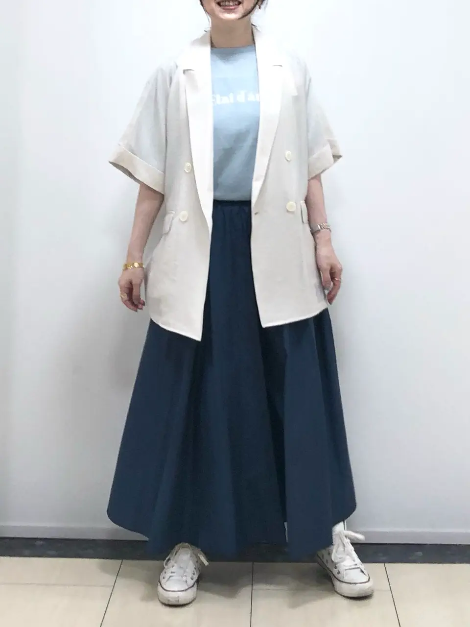 ONWARD CROSSET SELECT 横松 コーディネート画像