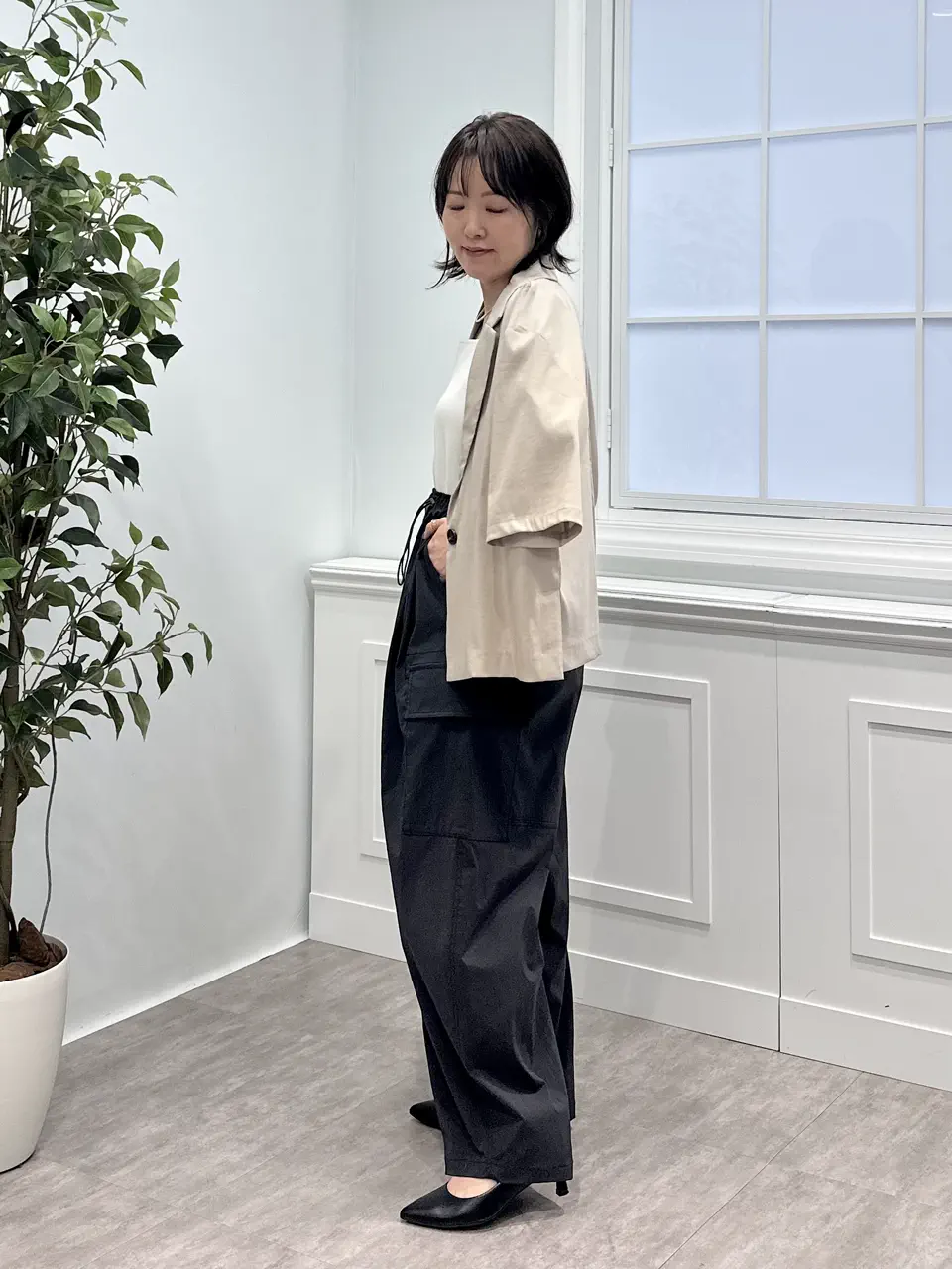 ONWARD CROSSET SELECT フジコ コーディネート画像