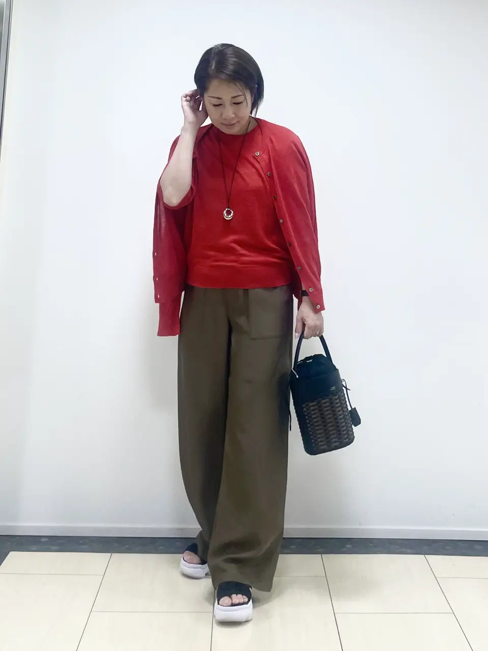 ONWARD CROSSET SELECT 山中 コーディネート画像