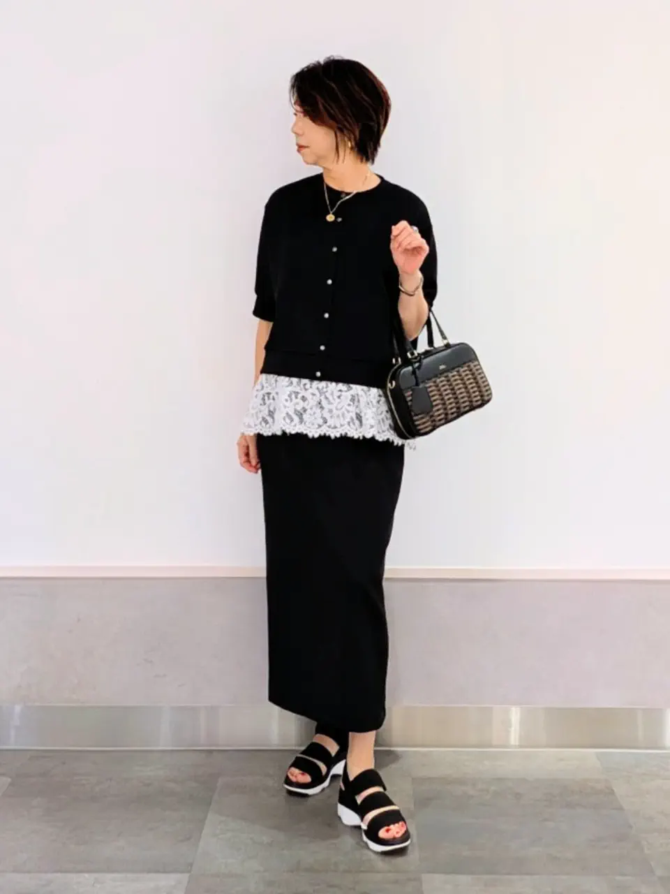 ONWARD CROSSET SELECT niwa コーディネート画像