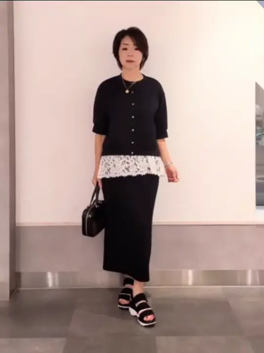 ONWARD CROSSET SELECT niwa コーディネート画像