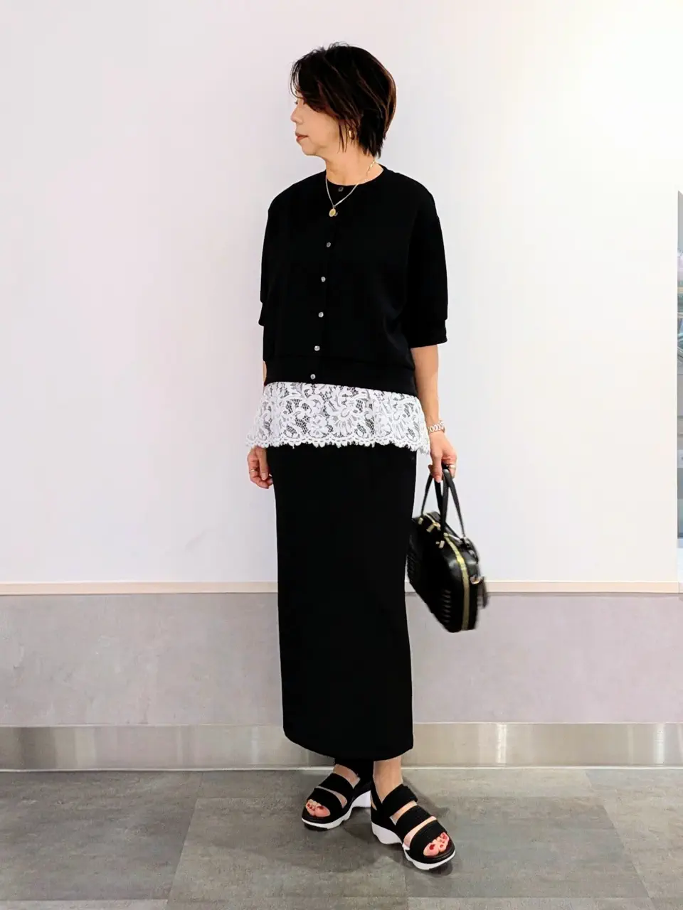 ONWARD CROSSET SELECT niwa コーディネート画像