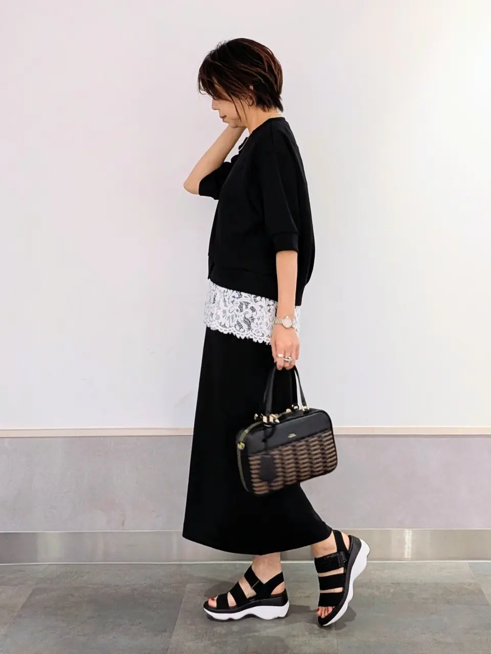 ONWARD CROSSET SELECT niwa コーディネート画像