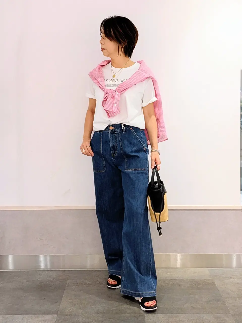 ONWARD CROSSET SELECT niwa コーディネート画像