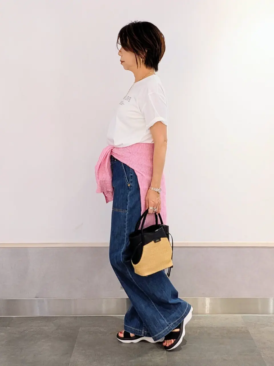 ONWARD CROSSET SELECT niwa コーディネート画像