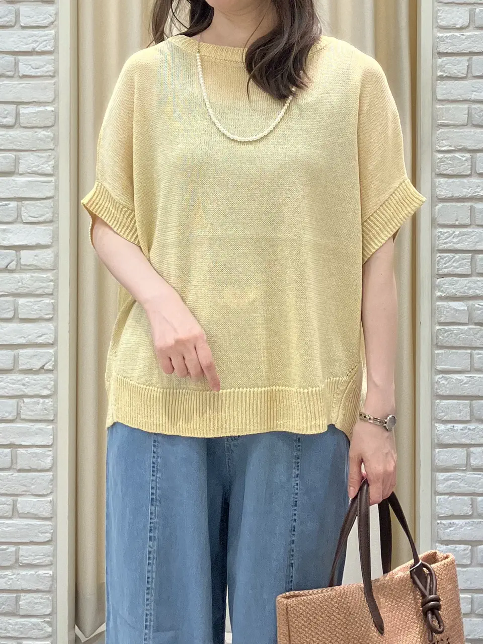 ONWARD CROSSET SELECT 檀 コーディネート画像