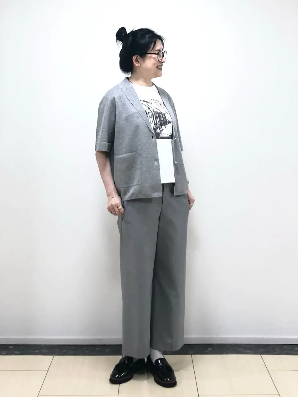 ONWARD CROSSET SELECT 横松 コーディネート画像