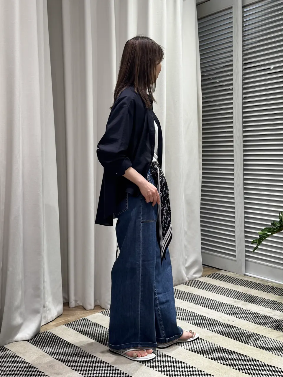 ONWARD CROSSET SELECT KURIYAMA コーディネート画像