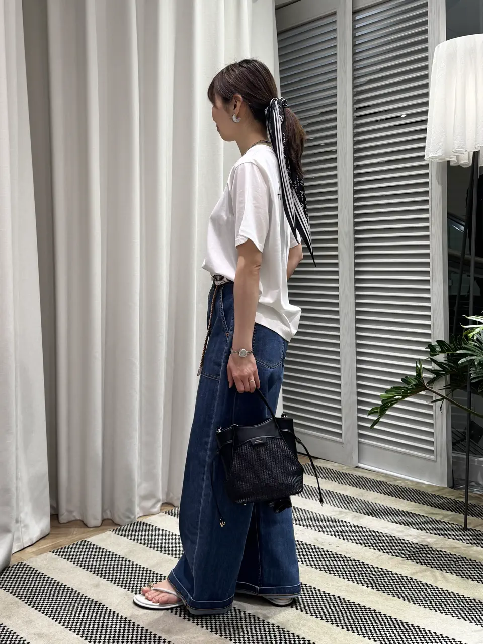 ONWARD CROSSET SELECT KURIYAMA コーディネート画像