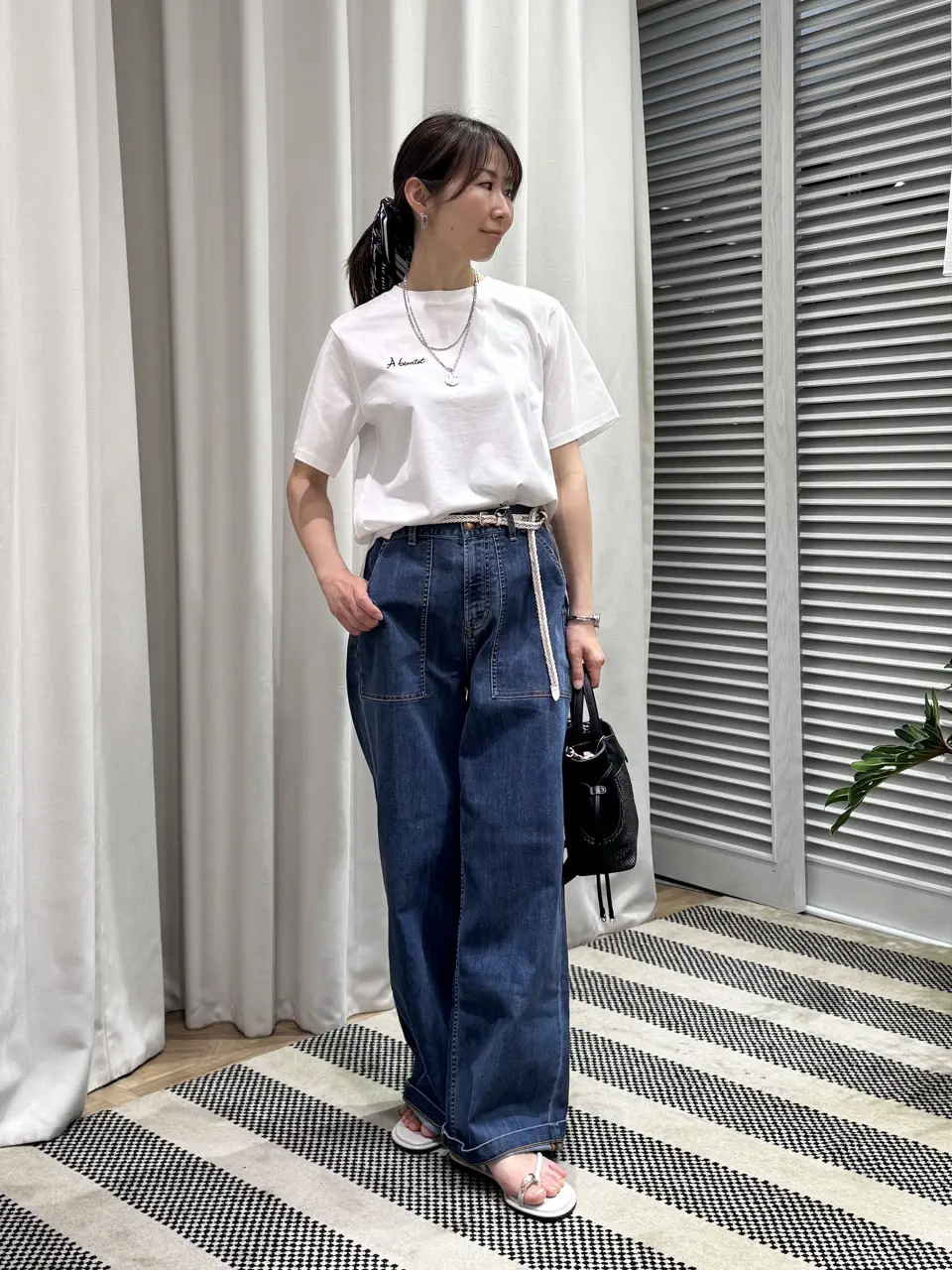 ONWARD CROSSET SELECT KURIYAMA コーディネート画像
