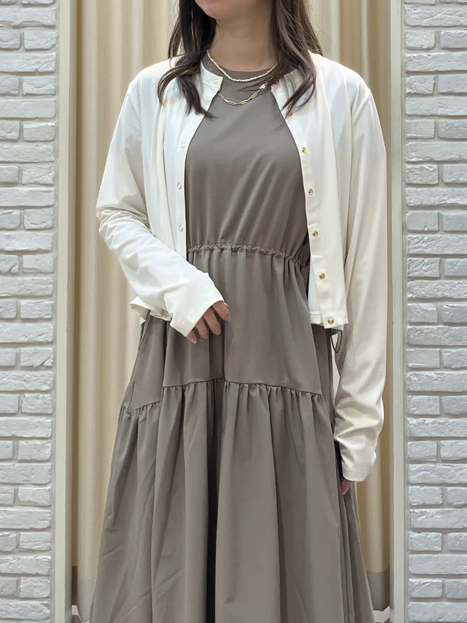 ONWARD CROSSET SELECT 檀 コーディネート画像