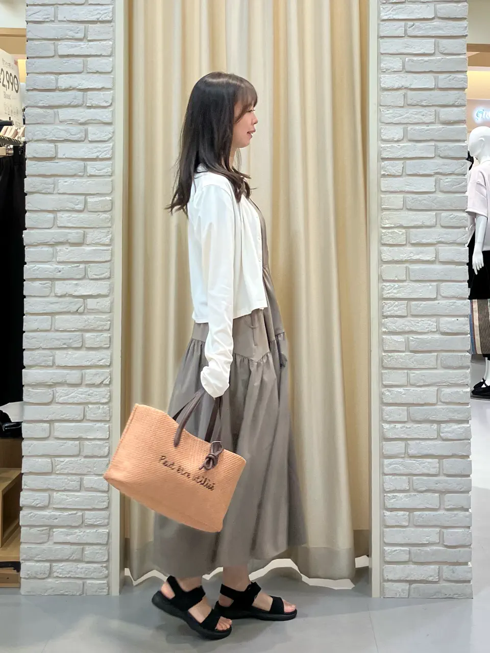 ONWARD CROSSET SELECT 檀 コーディネート画像