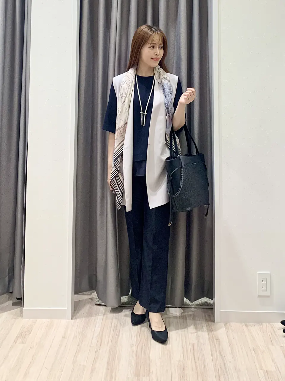 ONWARD CROSSET SELECT MIHO コーディネート画像