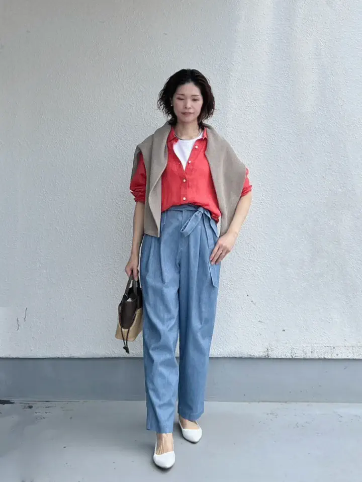 ONWARD CROSSET SELECT umi コーディネート画像