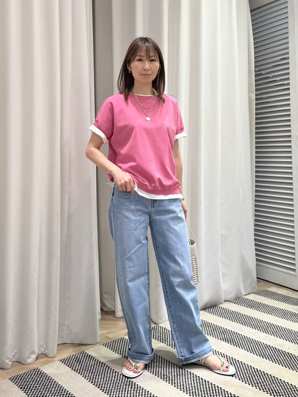 ONWARD CROSSET SELECT KURIYAMA コーディネート画像