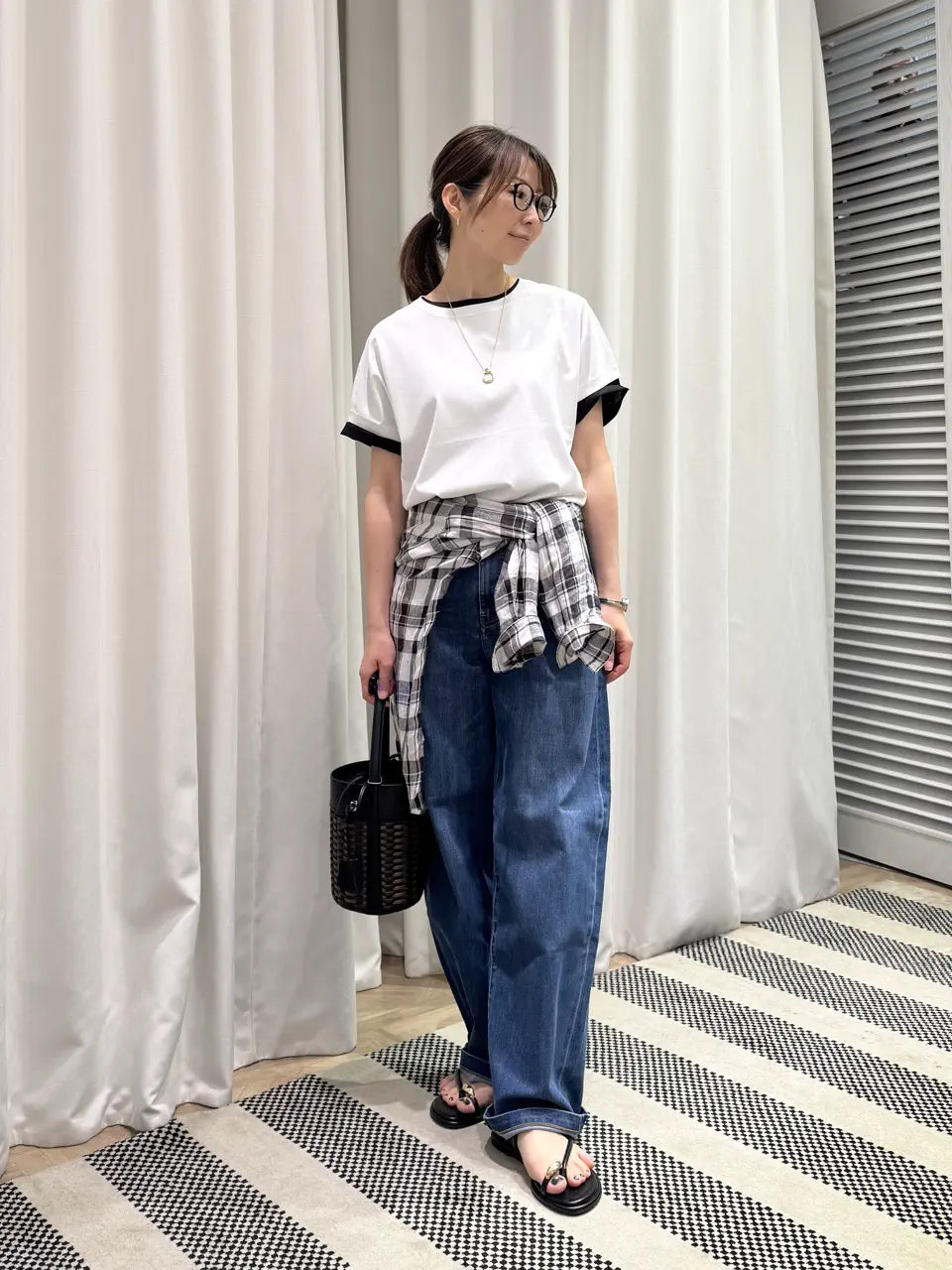 ONWARD CROSSET SELECT KURIYAMA コーディネート画像