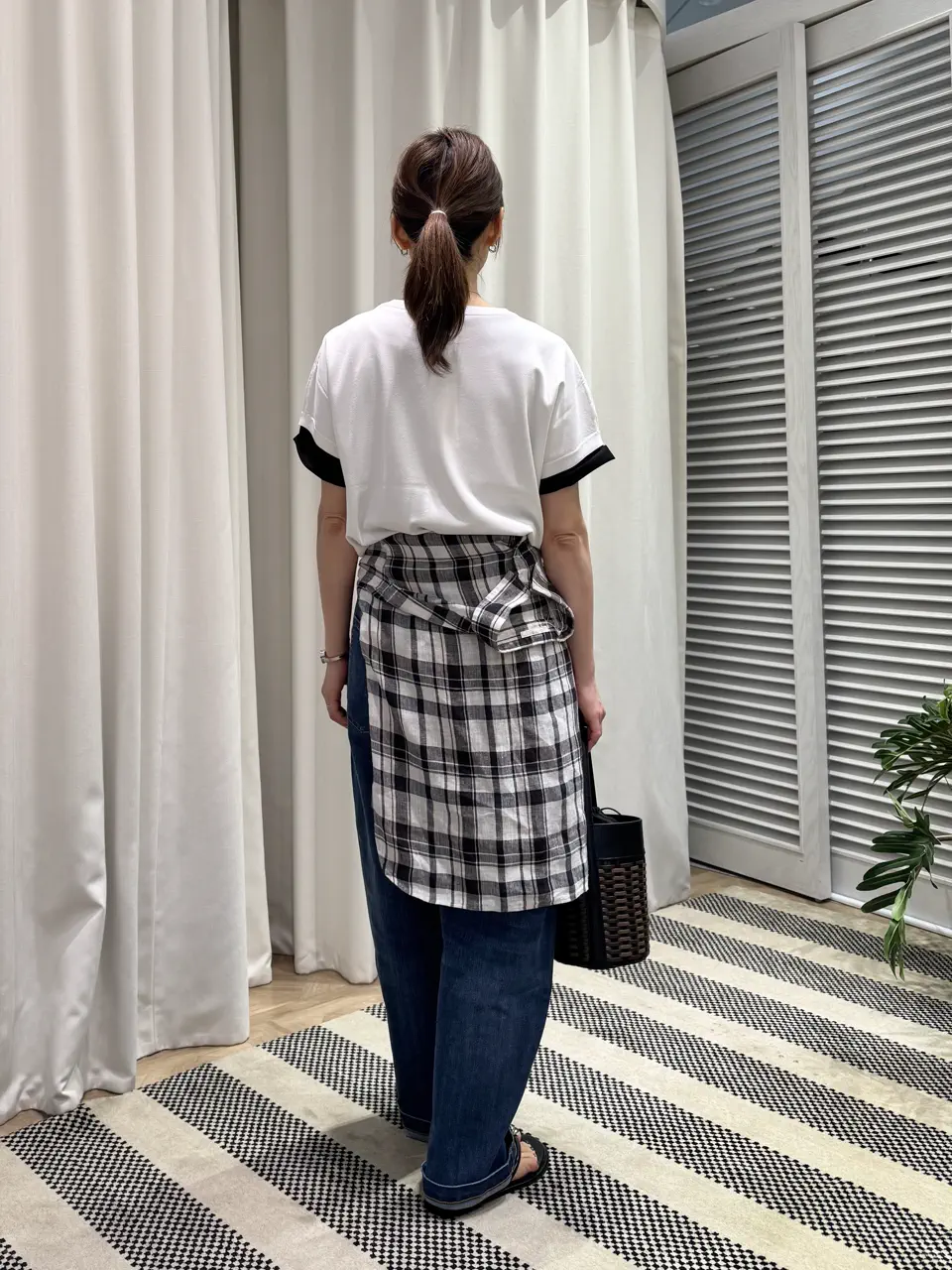 ONWARD CROSSET SELECT KURIYAMA コーディネート画像
