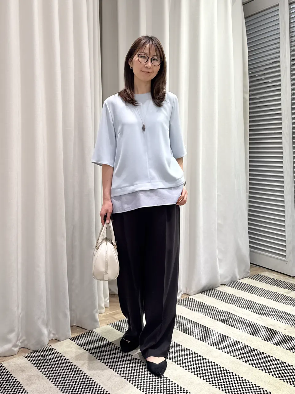 ONWARD CROSSET SELECT KURIYAMA コーディネート画像