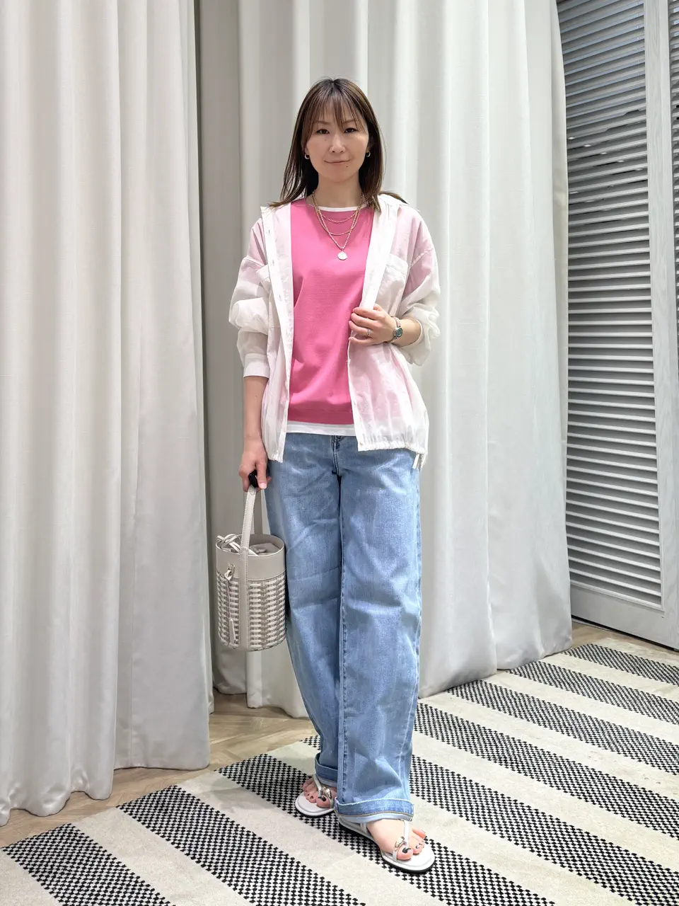 ONWARD CROSSET SELECT KURIYAMA コーディネート画像