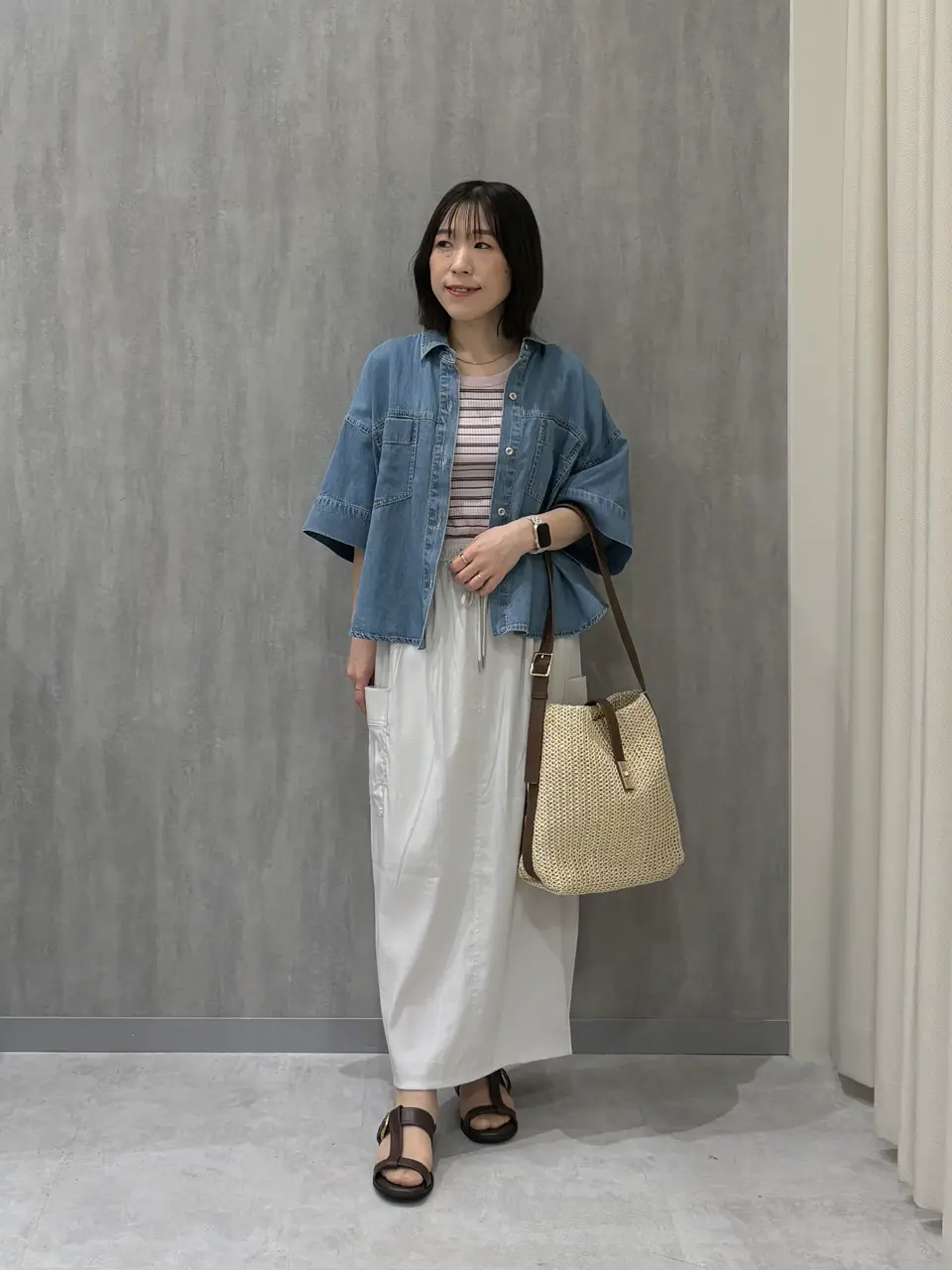 ONWARD CROSSET SELECT 若松 コーディネート画像