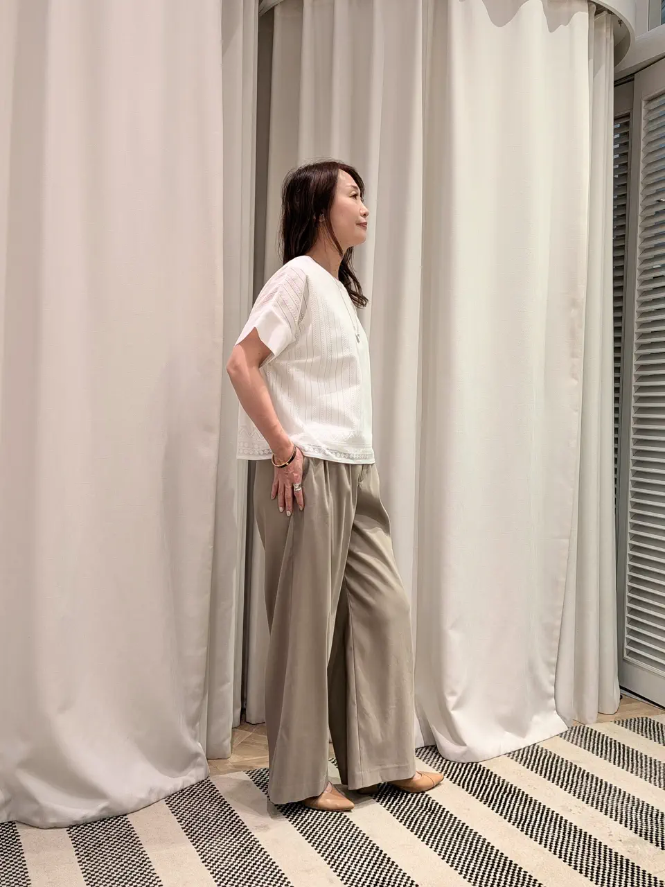 ONWARD CROSSET SELECT 中村 コーディネート画像