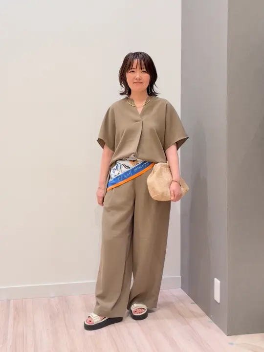 ONWARD CROSSET SELECT フジコ コーディネート画像