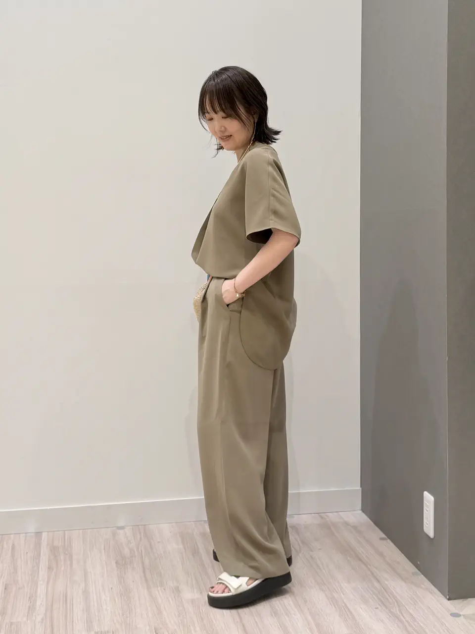 ONWARD CROSSET SELECT フジコ コーディネート画像