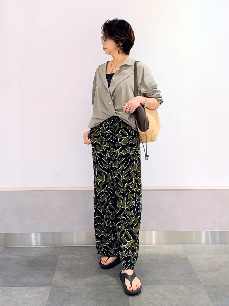 ONWARD CROSSET SELECT niwa コーディネート画像