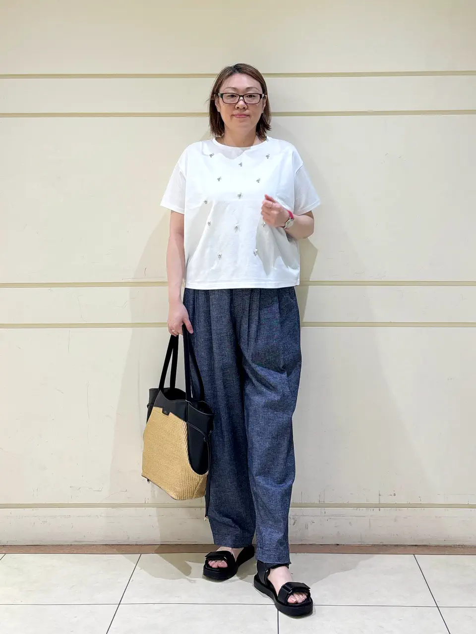 ONWARD CROSSET SELECT 山崎 コーディネート画像