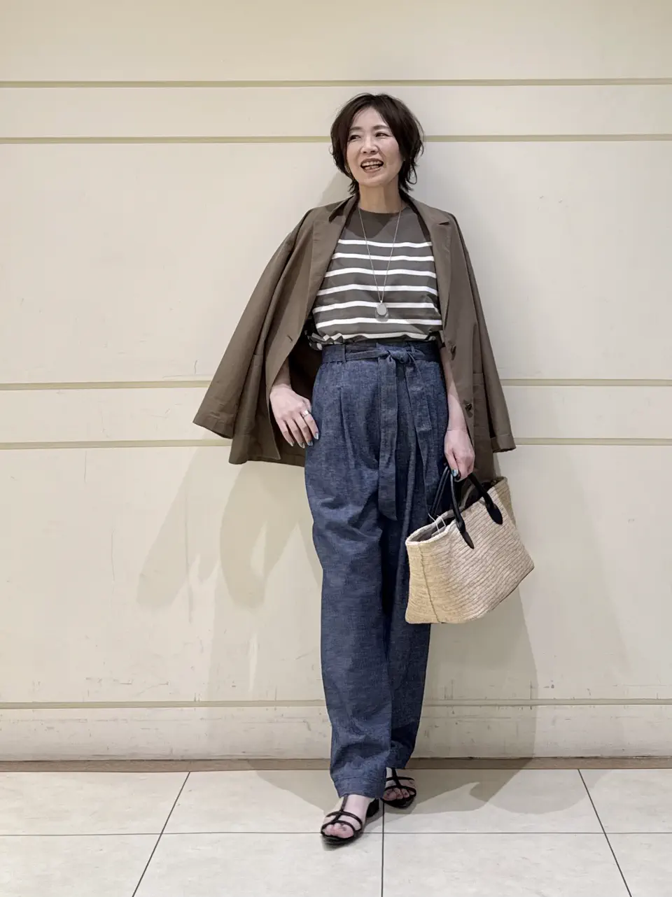 ONWARD CROSSET SELECT maruri コーディネート画像