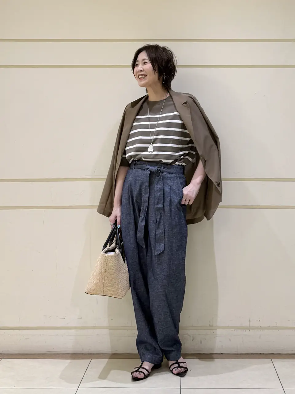 ONWARD CROSSET SELECT maruri コーディネート画像
