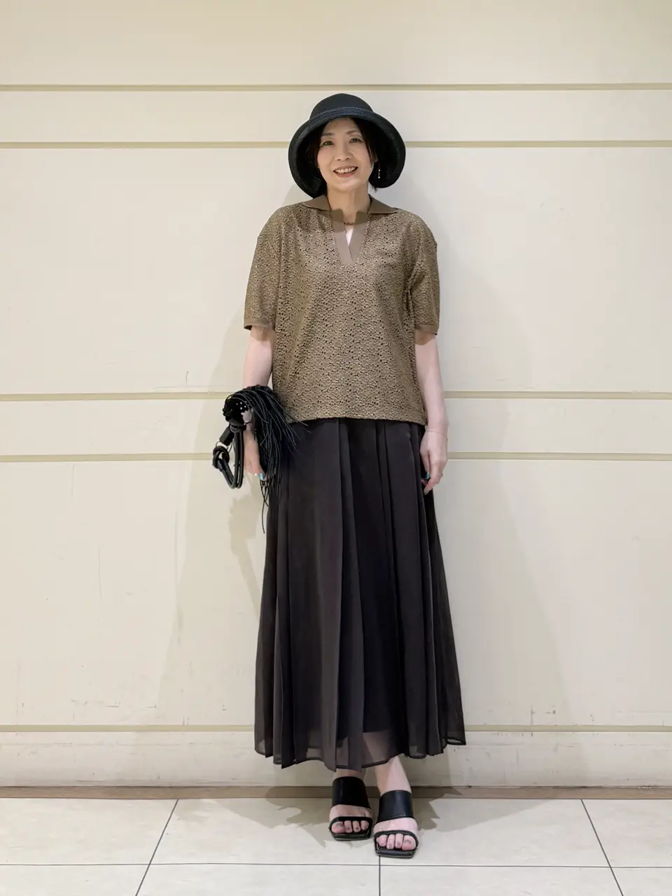 ONWARD CROSSET SELECT maruri コーディネート画像