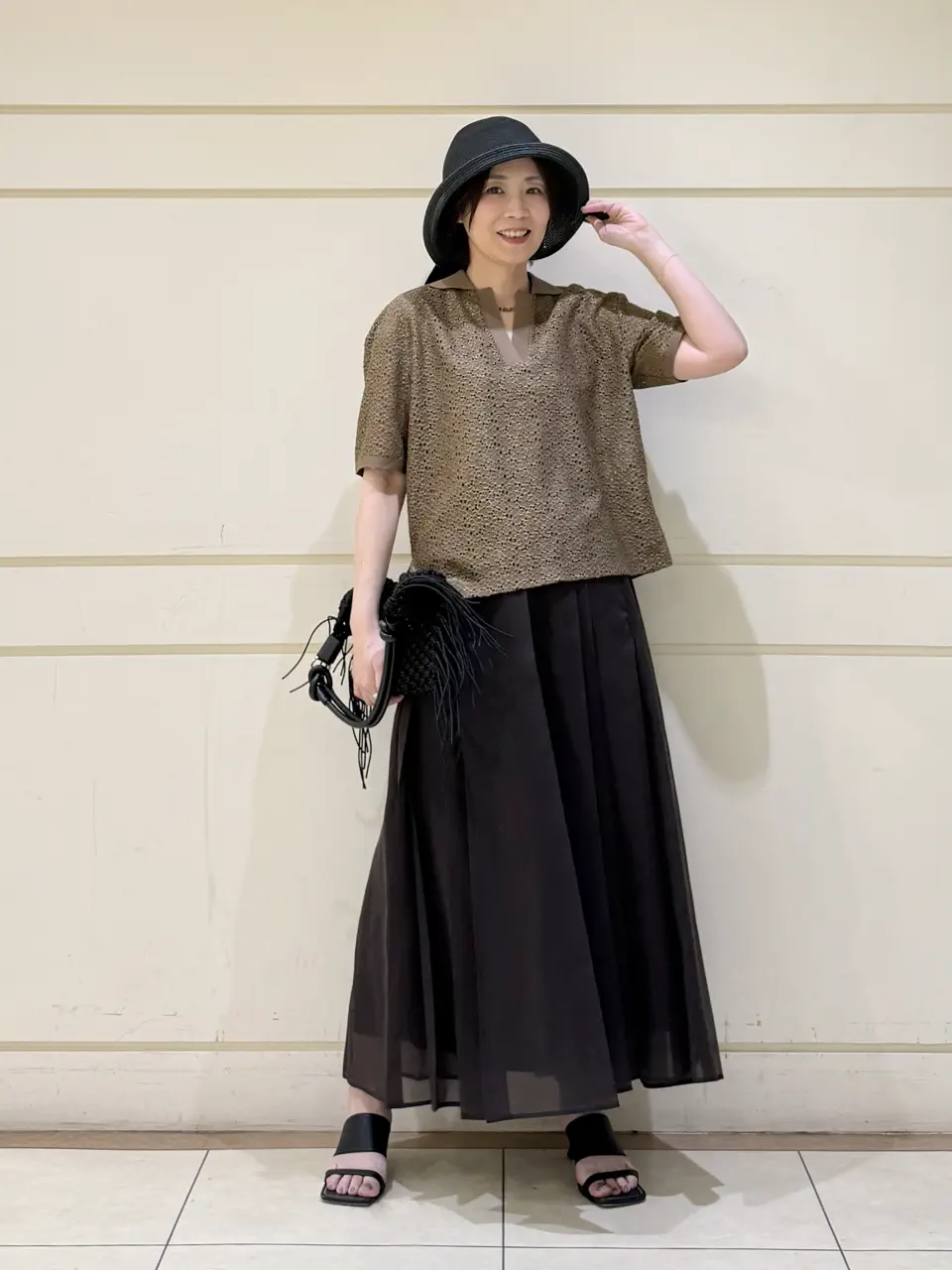 ONWARD CROSSET SELECT maruri コーディネート画像